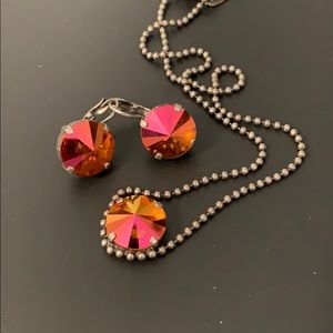 Sabika Necklace and matching earrings💎